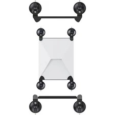 Starlink Mini Suction Cup Mount Kit for Car Roof Sunroof Windshield 4 Cup Holder