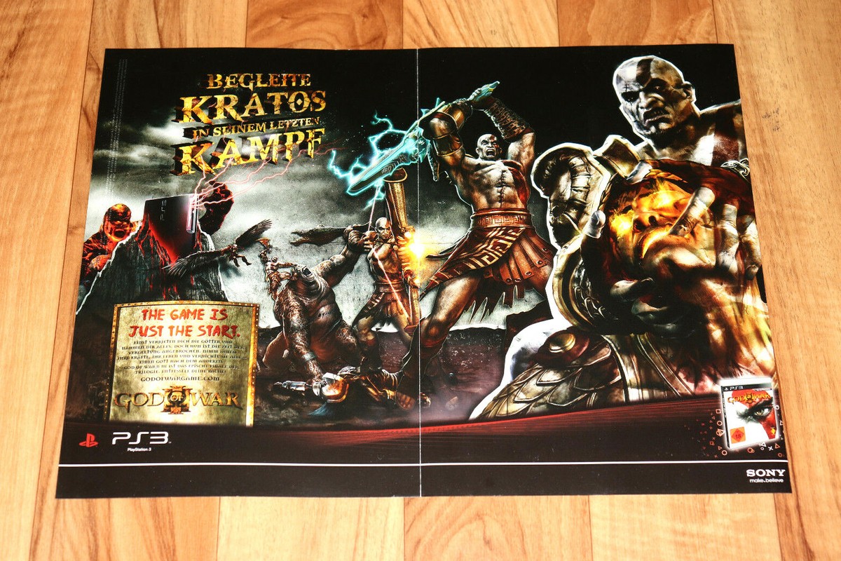[非売品] GOD OF WAR ゴッドオブウォー　ポスター　販促品　B2 非売品] GOD OF WAR ゴッドオブウォー ポスター 販促品 B2 PS4