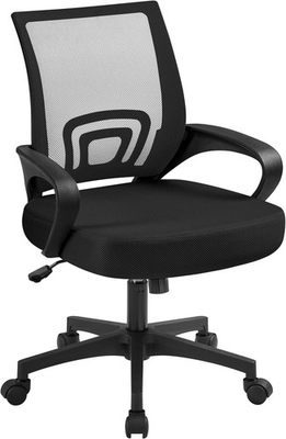 #ad Mid Ba Mesh Office Chair Adjustable Ergonomic puter Task $55.32