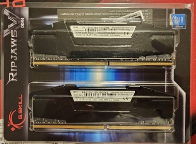 G.Skill PC RAM kit Ripjaws V F4-3200C16D-16GVKB 16 GB 2 x 8 GB DDR4 RAM 3200 MHz
