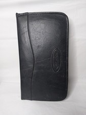 Case Logic Black Faux Leather Zippered CD Dvd Case Holds 48 Discs Free Shipping