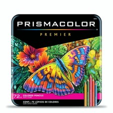 Prisma Prismacolor Premier Colored Pencils Soft Core 72 Pack-