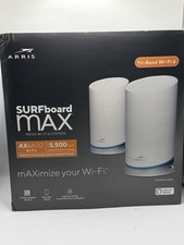 ARRIS SURFboard mAX AX6600 Tri-Band Wi-Fi 6 Mesh System 2 Routers Model W121
