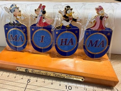 Disney Store 2nd Anniversary Pin Badge Set of 4 Limited Edition 770 pcs