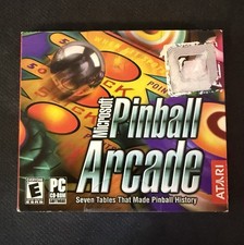 Microsoft Pinball Arcade PC, 1998 New Sealed