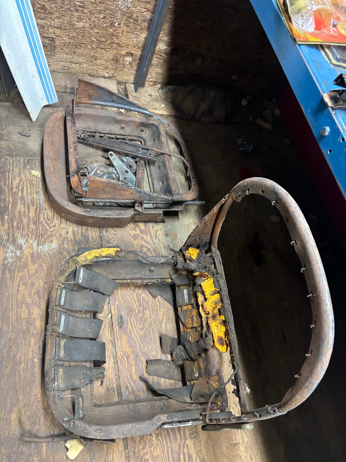 Ferrari 275 gts 330 gts bucket seat frames