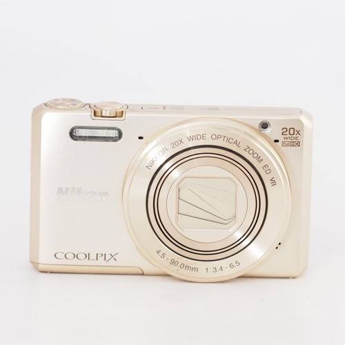 Nikon COOLPIX S7000 Gold 20x Zoom 16MP Digitalkamera für Ersatzteile/Reparatur