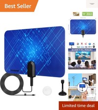 Transonic Indoor TV Antenna, Antenna for Smart TV, 360 Reception, Support 4K...