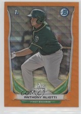 2014 Bowman Prospects Chrome Retail Orange Wave Refractor Anthony Aliotti 2vk