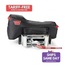 Warn 102641 One Black Vinyl Classics Winch Cover High Performance Racing Part