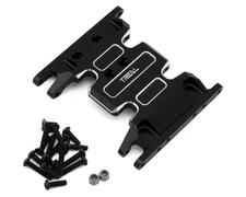 Treal Hobby Axial SCX10 II 7075 Aluminum Center Skid Plate (Black)