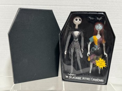 NECA Nightmare Before Christmas Jack And Sally Porcelain Dolls LE 773/5000