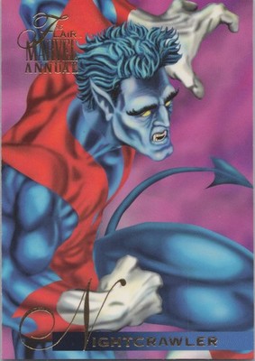 1995 Marvel Flair Annual #2 Nightcrawlers