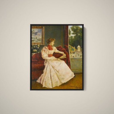 Alfred Stevens - At Home - Art Print on Paper or Canvas