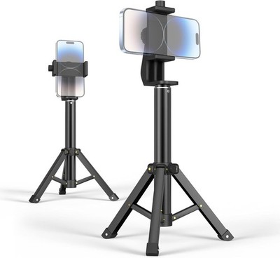 Selfie Stick Tripod - Compact, Extendable & Portable Phone Tripod