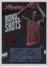 2014-15 Panini Prestige Bonus Shots Auto Platinum Plus 1/1 Tony Snell #31 Auto