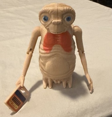Vintage 1982 E.T. the Extra-Terrestrial 4  Action Figure w/ Speak & Spell by LJN
