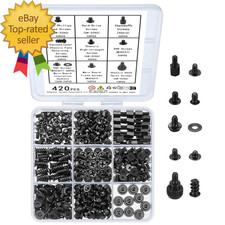 420Pcs Motherboard Standoffs Kit for Motherboard Laptop Computer Case in unique