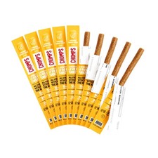 Chomps Original Turkey Jerky Meat Snack Sticks 1 Count Pack of 10 , Yellow