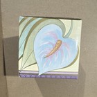Laurel Burch Anthurium Floral Ceramic Coffee Mug MG925 Made in Japan w/ Box — photo 7