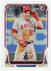 2014 Bowman Mike Trout #168 Angels