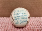 VTG 1976 Pete Broberg AUTOGRAPHED SOALB Baseball Brewers "DiMag" ESTATE