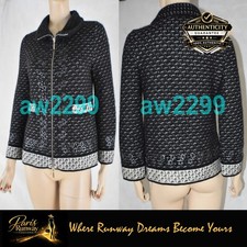 CHANEL 2010 Tweed Cashmere Mohair Blend Embellished Jacket 38 New