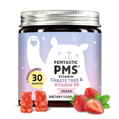 PMS Support Supplement for Women. Menstrual Relief Gummies to Target Hormonal...