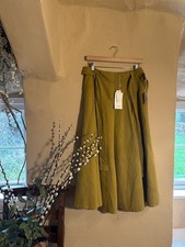 Toast Mustard Skirt 12 BNWT
