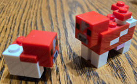 2017 LEGO MINECRAFT MUSHROOM ISLAND SET #21129, COMPLETE