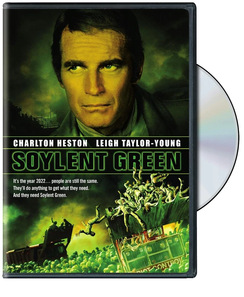 Soylent Green DVD Edward G. Robinson NEW Foto 3 de 3