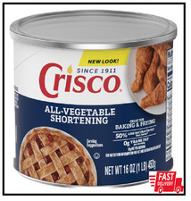 Crisco All-Vegetable Shortening, 16 Ounce