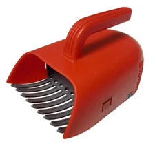 1Pack Berry Picker, Berry Pickers and Rakes with Metallic Comb (Red)