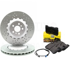 FOR BMW M5 F90 M8 F91 F92 F93 COMPETITION FRONT BRAKE DISCS TEXTAR PADS 395mm