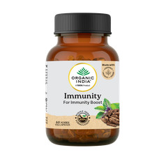 Organic India Immunity Capsules | Herbal Well...