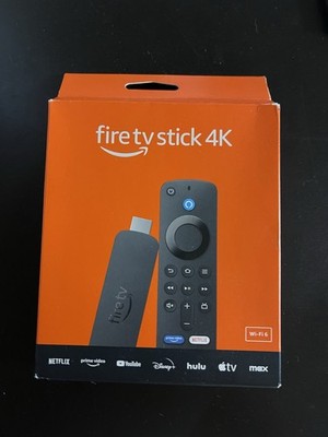 Amazon Fire TV Stick 4K (2nd Generation) Media Streamer with Alexa Voice Remote