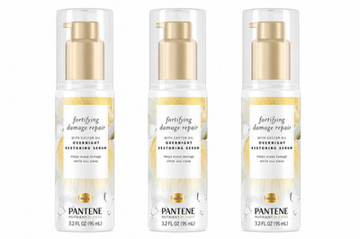 3-pack Pantene Fortifying Damage Repair Overnight Serum, Sulfate Free, 3.2 fl oz