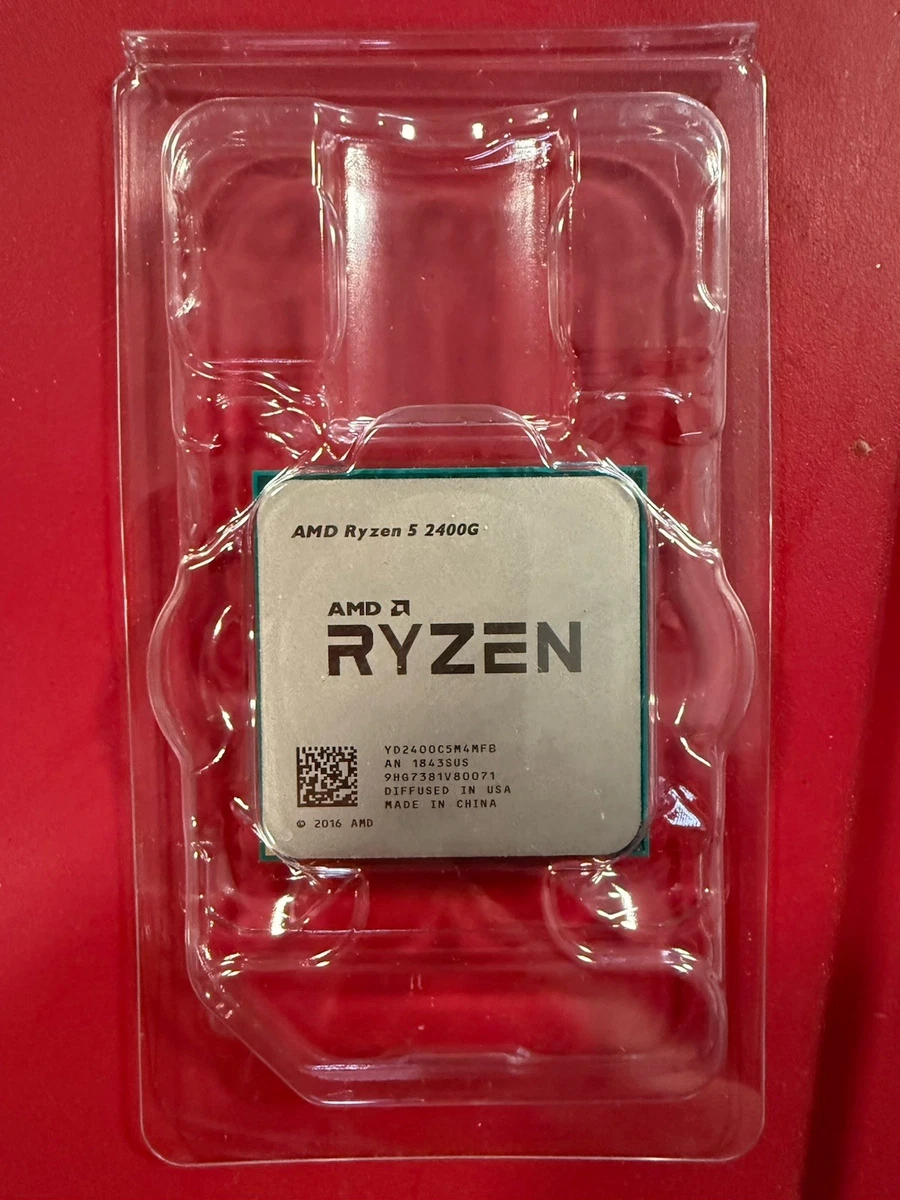 Ryzen 5 Computer AMD Ryzen 5 2400G Processor Model Core Processors