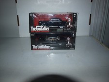 "The Godfather" set of Greenlight 1/43 diecast. 1955 Cadillac & 1941 Lincoln NIB
