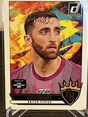 2025-26 Panini Donruss Road to Fifa World Cup - Pitch Kings Matt Turner #4