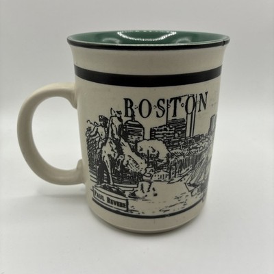 Boston Mug - Paul Revere - Boston Tea Party And Faneuil Hall Market Place!!