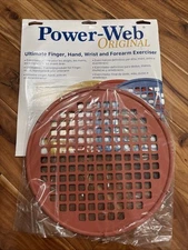 Power Web 14" RED/ MEDIUM - Finger Hand Wrist Forearm Exerciser NEW