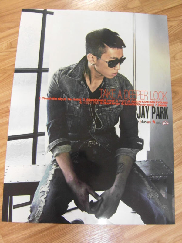 JAY PARK - TAKE A DEEPER LOOK [ORIGINAL POSTER] K-POP | eBay