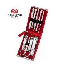 777 THREE SEVEN Nail Clipper Gift Travel Manicure Set Kit 970RC MADE IN KOREA