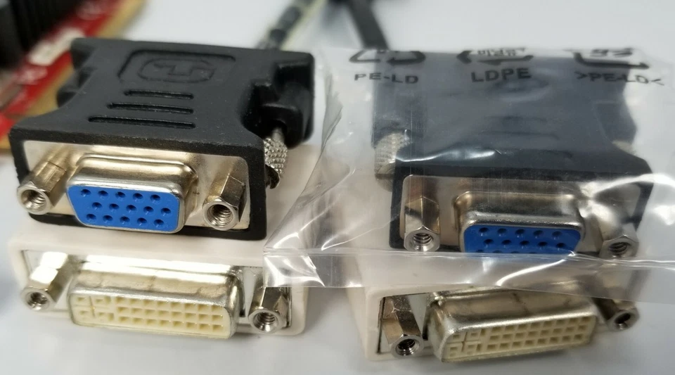 VisionTek AMD HD4350 DMS-59 DVI VGA Full Height & Slim Windows 7 Video Card - Image 3 of 4