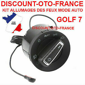 Commodo allumage automatique des feux pour Golf 7 type 5GG941431D