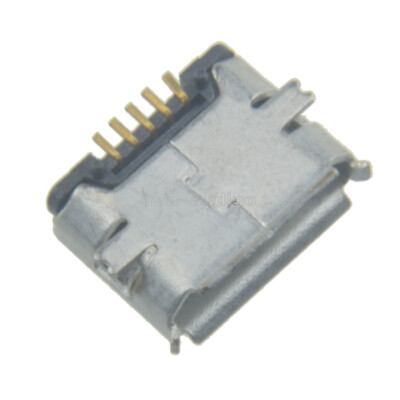 20pcs USB Micro 5-pin Female Connector Jacks Socket SMD Surface-Mount NEW