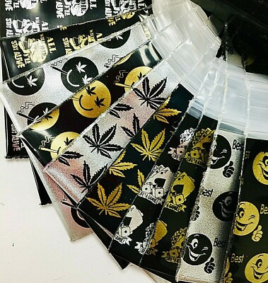 BaggiesSince1987-  2020 ZipSeal BAGS 10 DESIGN MIX 100PCS METALLIC P, Details 