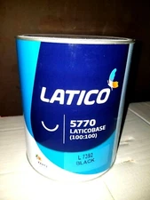 🎖🎖 Latico base 5770 JET BLACK BASECOAT Kapci L7392   1 GAL.