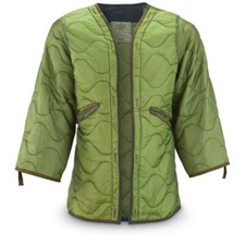 US Army GI Night Desert Parka Forro, Edición Militar Genuina, Acogedor Suéter